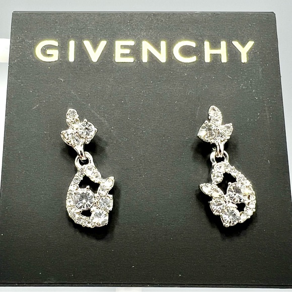 Givenchy Crystal Earrings  NWT - Picture 7 of 7